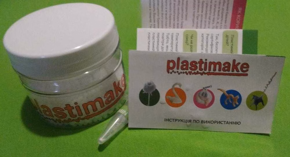 Обзор и возможности термопластика на примере "Plastimake" 5 plastimake 1