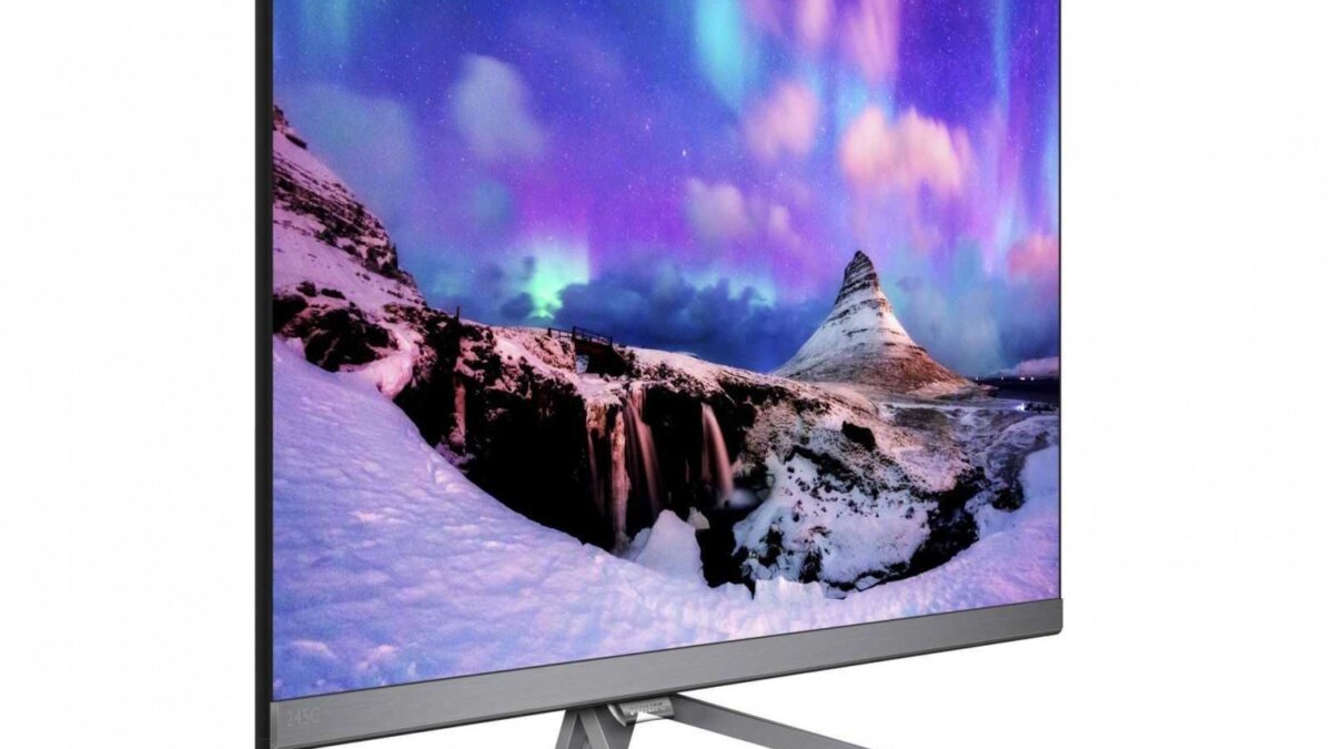 Компания Philips выпустила новый сверхтонкий монитор Moda с поддержкой Ultra Wide Color 5 245C7QJSB ftl2