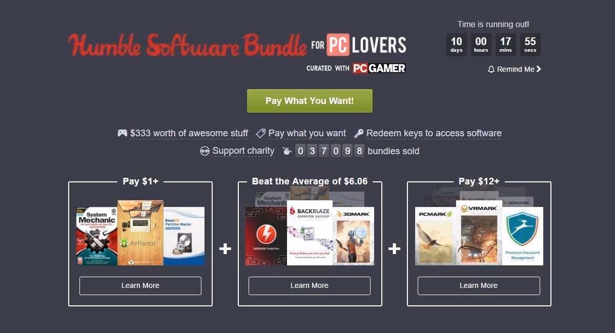 Девять программ на любой вкус в Humble Software Bundle 2 Humble Software Bundle title