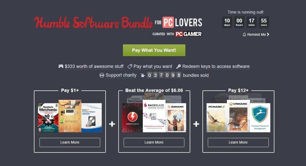 Humble Software Bundle title