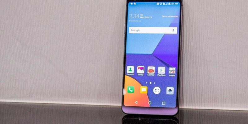 MWC 2017. LG показала новый смартфон G6 (lg g618)