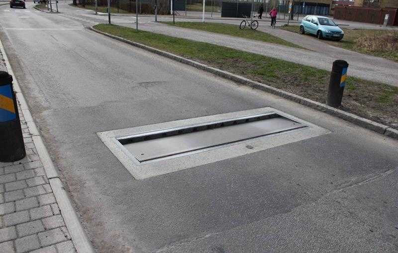 Автоматическая яма против превышения скорости 1 actibump 2