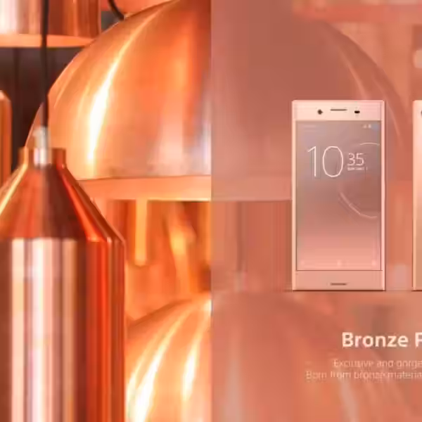 XZ Pemium Bronze Pink Colour and Material Stories 1