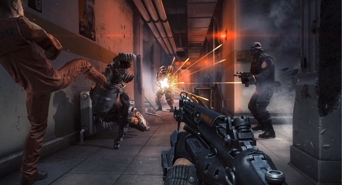 Дата выхода Wolfenstein: The New Colossus была слита в сеть 2 wolfenstein 2