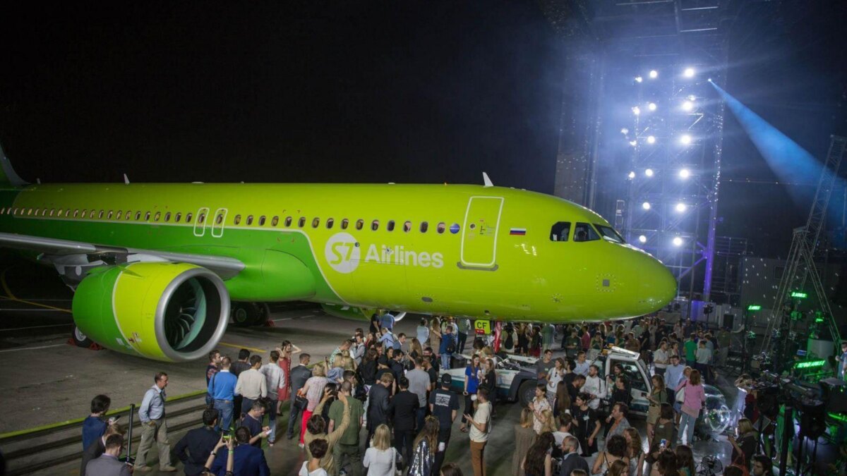Новая ливрея S7 на Airbus 320neo Новая ливрея S7 на Airbus 320neo