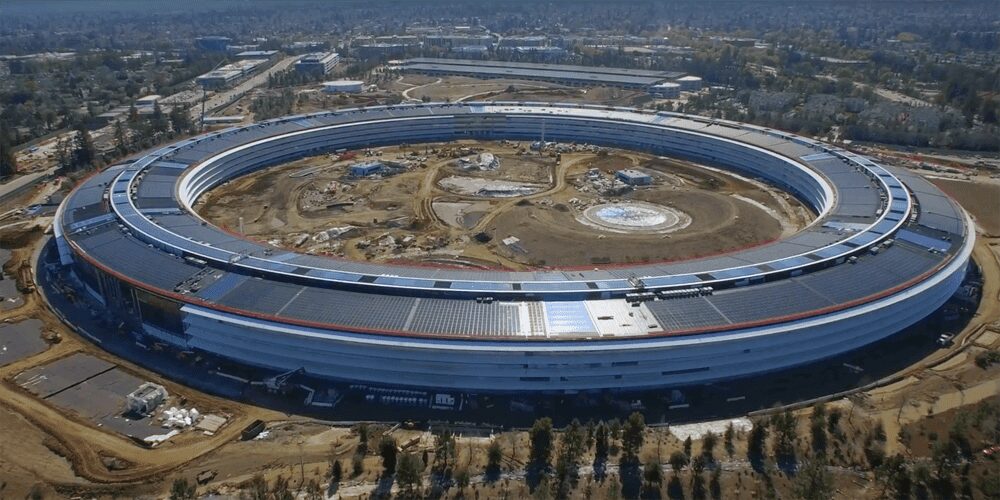 Завершается строительство нового кампуса Apple Park 2 apple park2