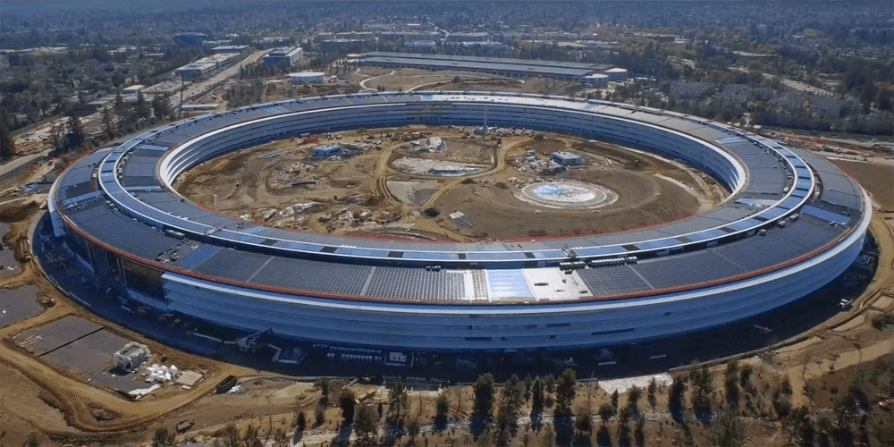 Завершается строительство нового кампуса Apple Park 2 apple park2
