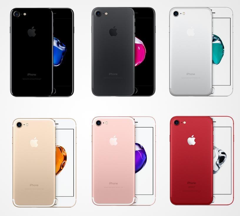 Apple готовит зеркальную версию iPhone 7 (iPhone 7 Colours)