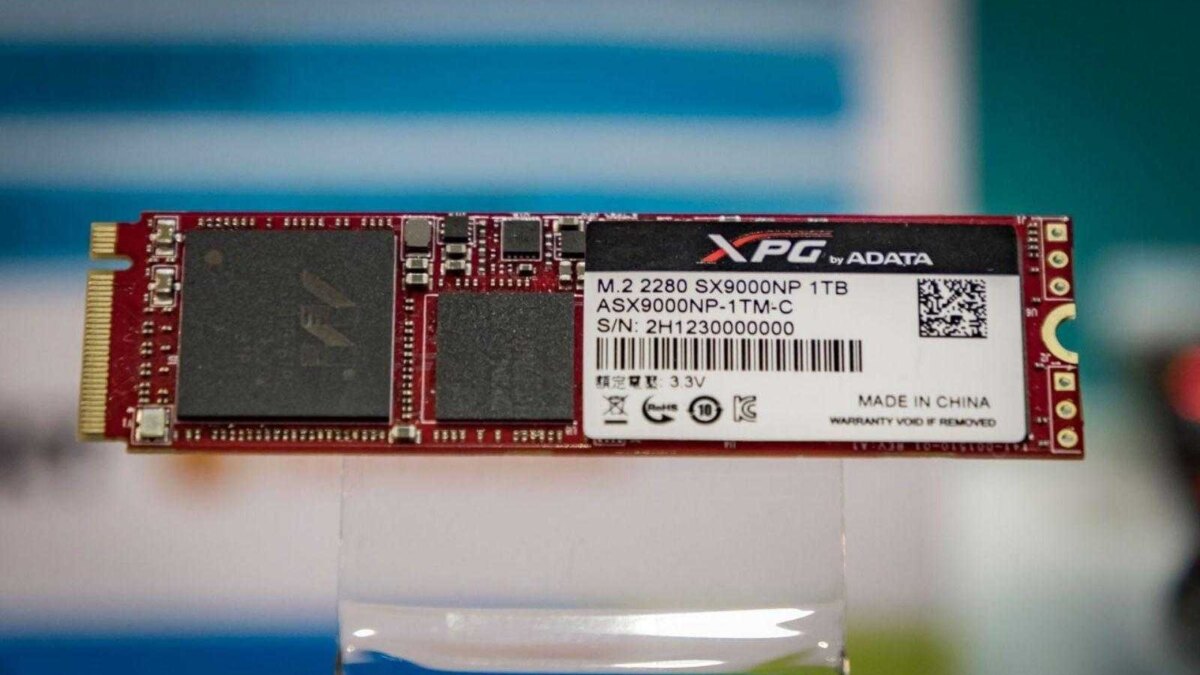 ADATA выпустила SSD c интерфейсом PCIe NVMe 3 121A0462