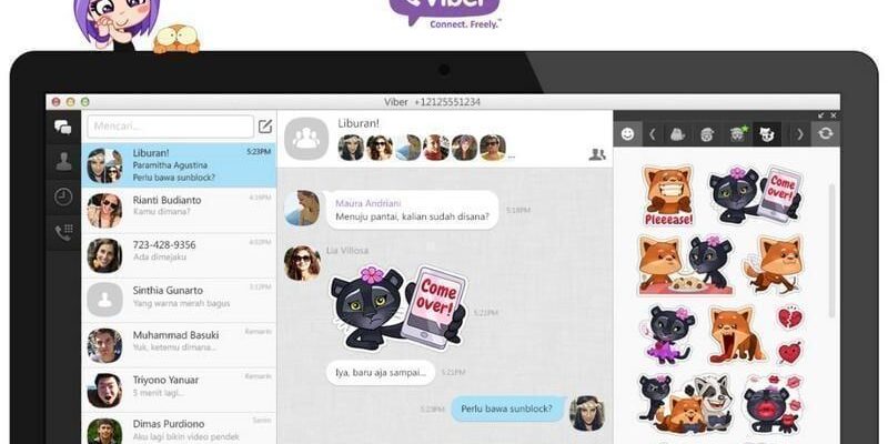 В Viber теперь возможна смена номера с сохранением переписки (Viber Desktop)