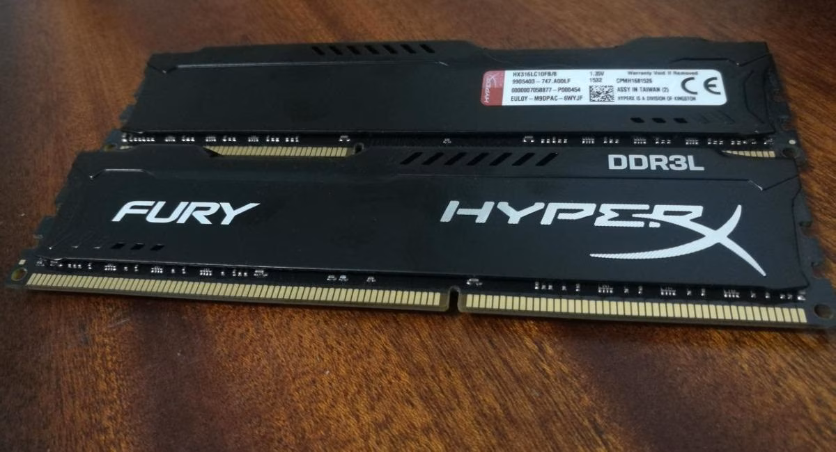 Как сэкономить на оперативной памяти и не проиграть. Обзор HyperX FURY DDR3L 8 kingston ddr3l 2