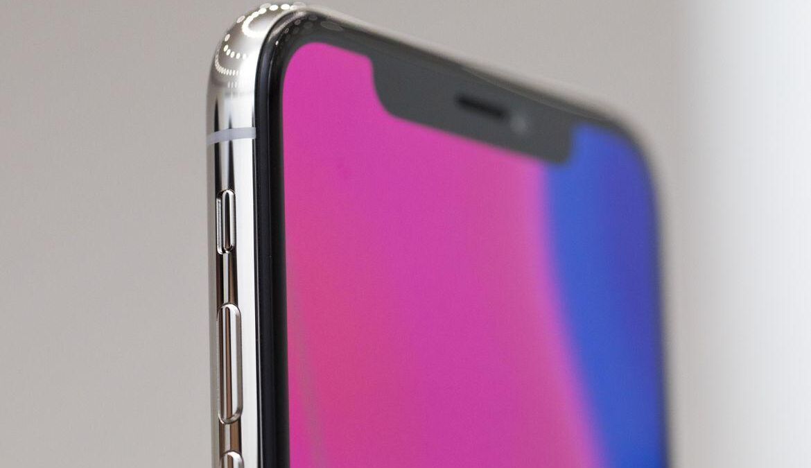 Верхняя панель iPhone X