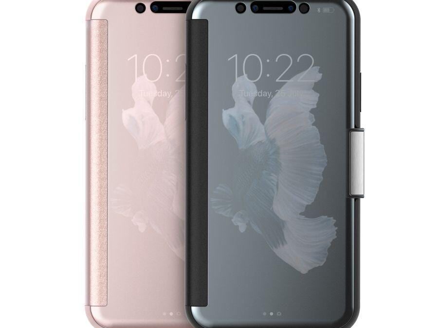 Чехлы Moshi для iPhone 8 и iPhone X на передней панели две модели с защитой экрана и кнопками сбоку