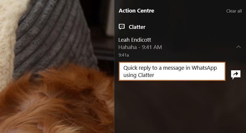 Clatter для Windows 10 позволяет собрать в одном приложении несколько мессенджеров (clatter quick actions)