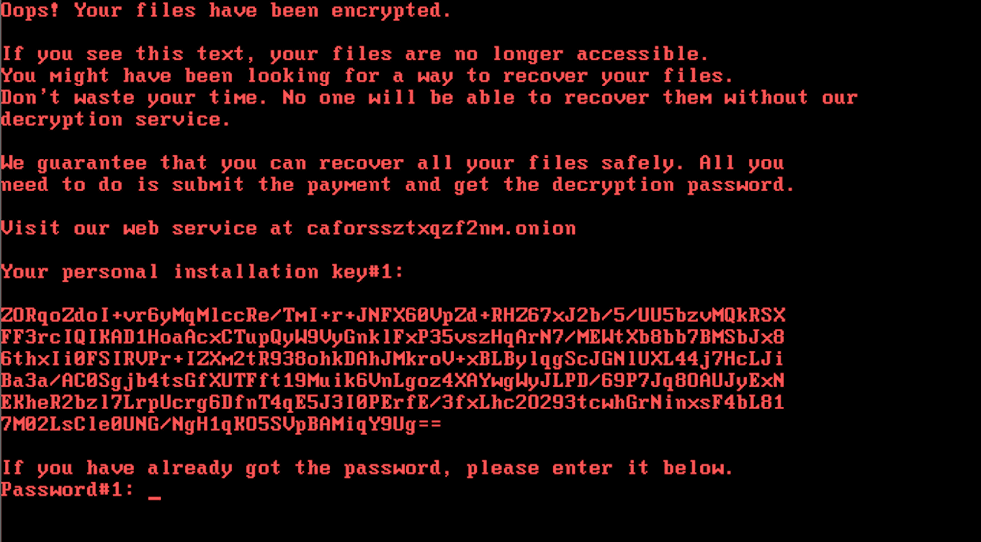 Кибератаки вирусов BadRabbit и Petya оказались связаны (mbrcut)