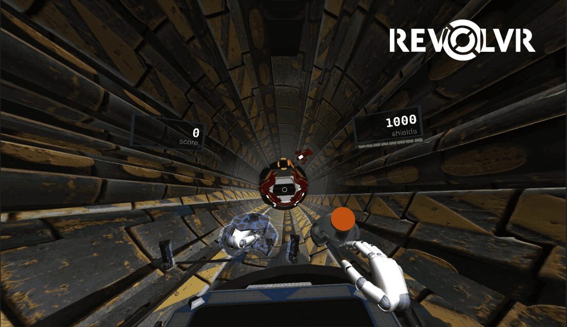 Wargaming проведёт первый в России VR-турнир 1 Виртуальная реальность в игре Revolvr с джойстиком и интерфейсом