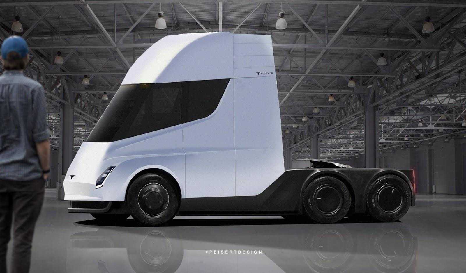 Budweiser сделала крупные заказ на грузовики Tesla Semi (Tesla Semi Truck)