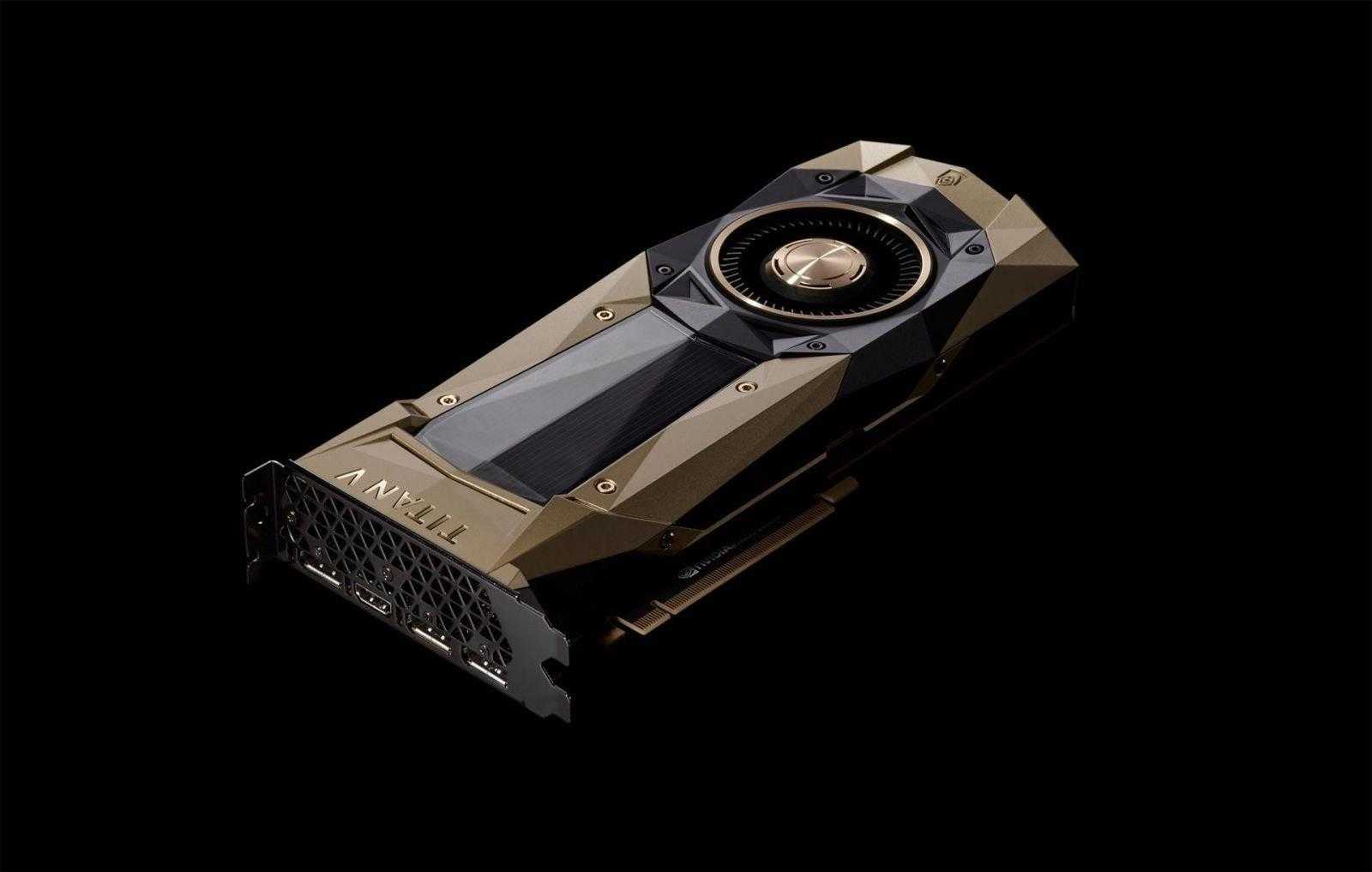 Nvidia анонсировала видеокарту Titan V за 2999 долларов (nvidia titan v gallery b)