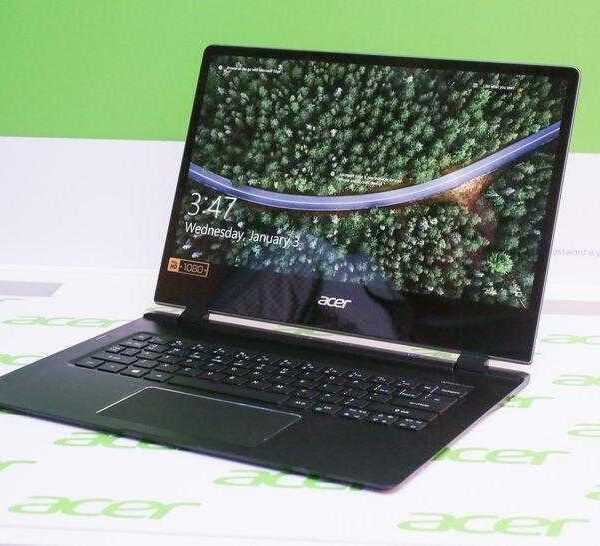 CES 2018: Acer обновила три своих популярных ноутбука (001 acer swift 7)