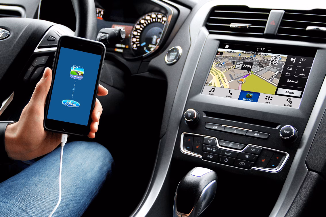 CES 2018: Sygic добавила алкотестер в навигатор 3 03 Ford Car connectivity