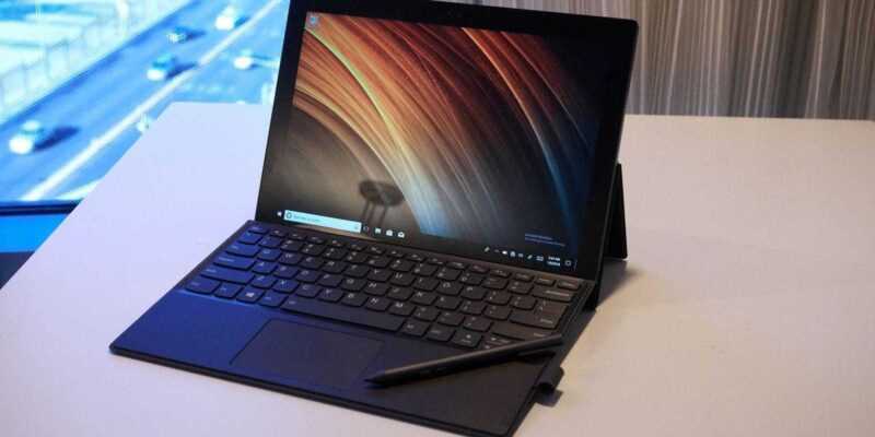 CES 2018: Lenovo показала новые ноутбуки Miix и ThinkPad (cqyjbys1gbdrsheonn7j)