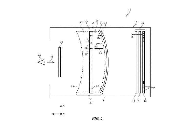 Apple запатентовала умные очки (apple ar vr patent 1)