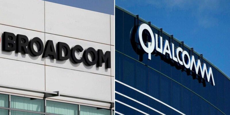 Qualcomm и Broadcom обсудят сделку по слиянию на 121 миллиард долларов (broadcom qualcomm)