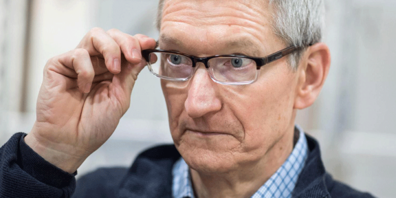 Apple запатентовала умные очки (cook ar glasses)