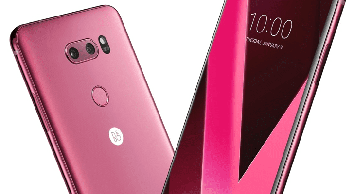 Малиновый LG V30+ вышел в России (nexus2cee rose v30 hero)