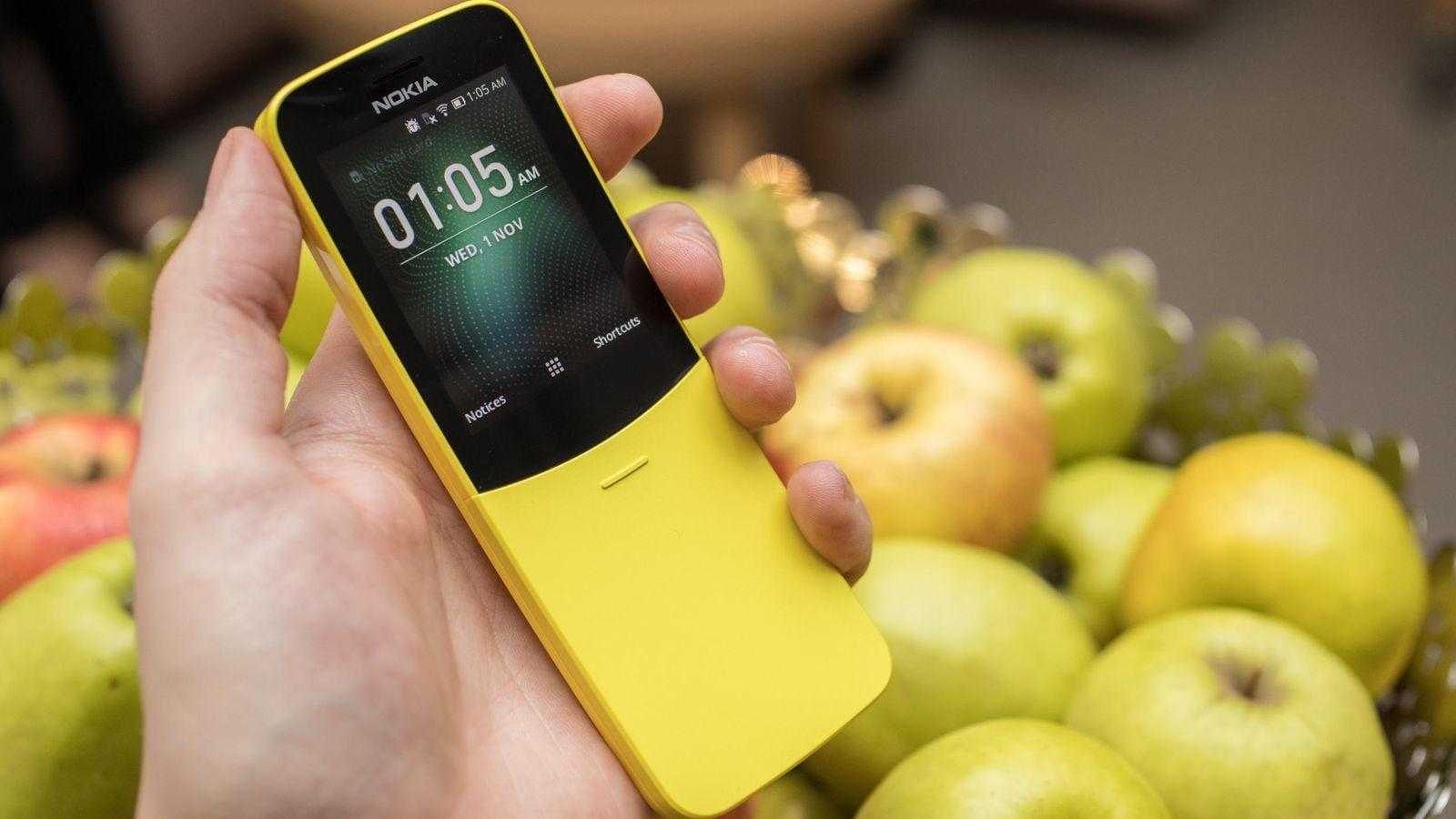 MWC 2018. Nokia выпустила 5 новых смартфонов (nokia new 8110 matrix banana 2018 mwc 12)