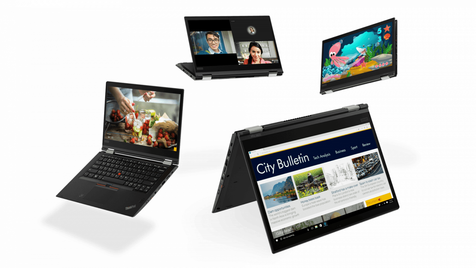 Lenovo представила в России ноутбуки ThinkPad X1 Yoga, X380 Yoga и L380 Yoga (17 THINKPAD X380 Hero Family Black)