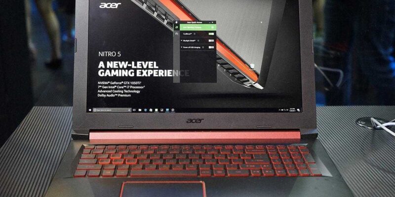 Acer выпустил игровой ультрабук-трансформер Nitro 5 Spin (Acer Nitro 5 7)