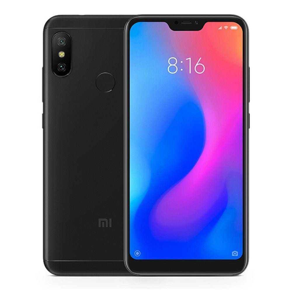 Xiaomi представила смартфоны Mi A2 и Mi A2 Lite (Global Version Xiaomi Mi A2 Lite 5 84 Inch 3GB 32GB Smartphone Black 691719)