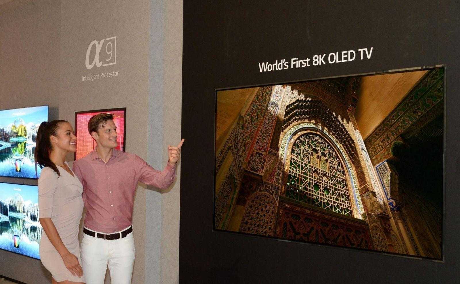 IFA 2018. LG показал свой первый 8K OLED телевизор (LGE 8K OLED TV 01)