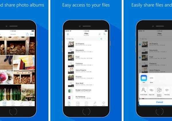Microsoft обновила OneDrive для iOS (1509720770 onedrive update ios story)