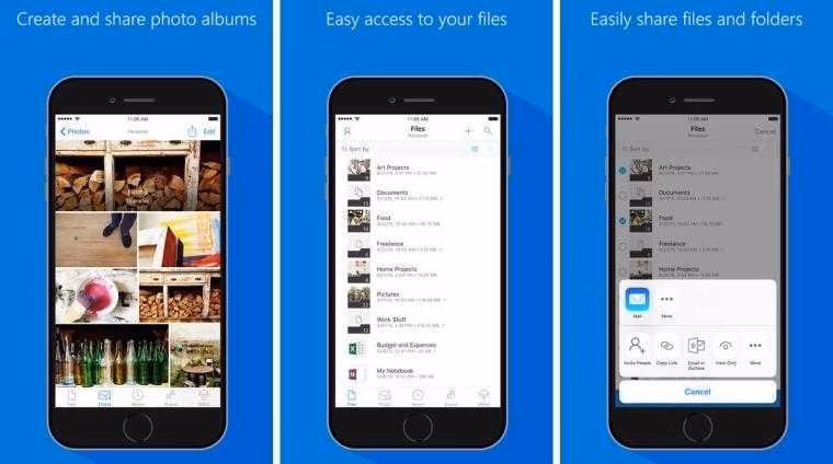 Microsoft обновила OneDrive для iOS 1 1509720770 onedrive update ios story