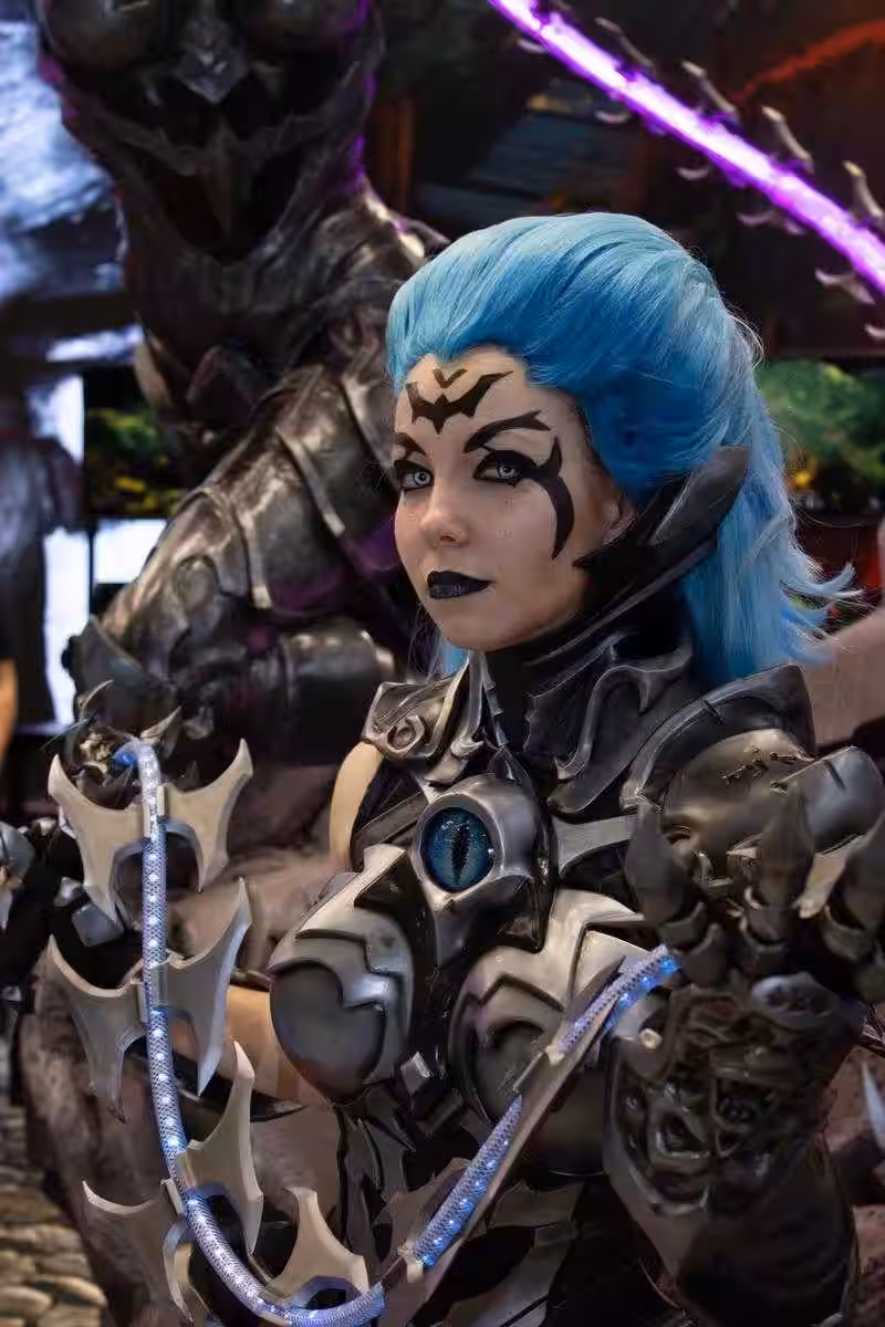 18+ Самый необычный косплей на ИгроМир 2018 и Comic Con. День 1 34 igromir comic con kosplej 37