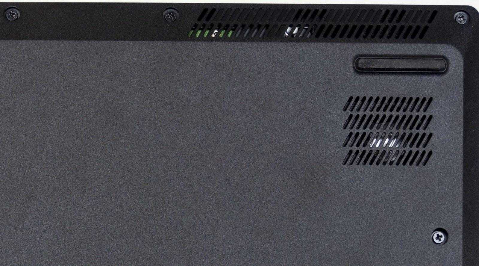 Вентиляция и колонки в моноблоке Acer Aspire S24-880
