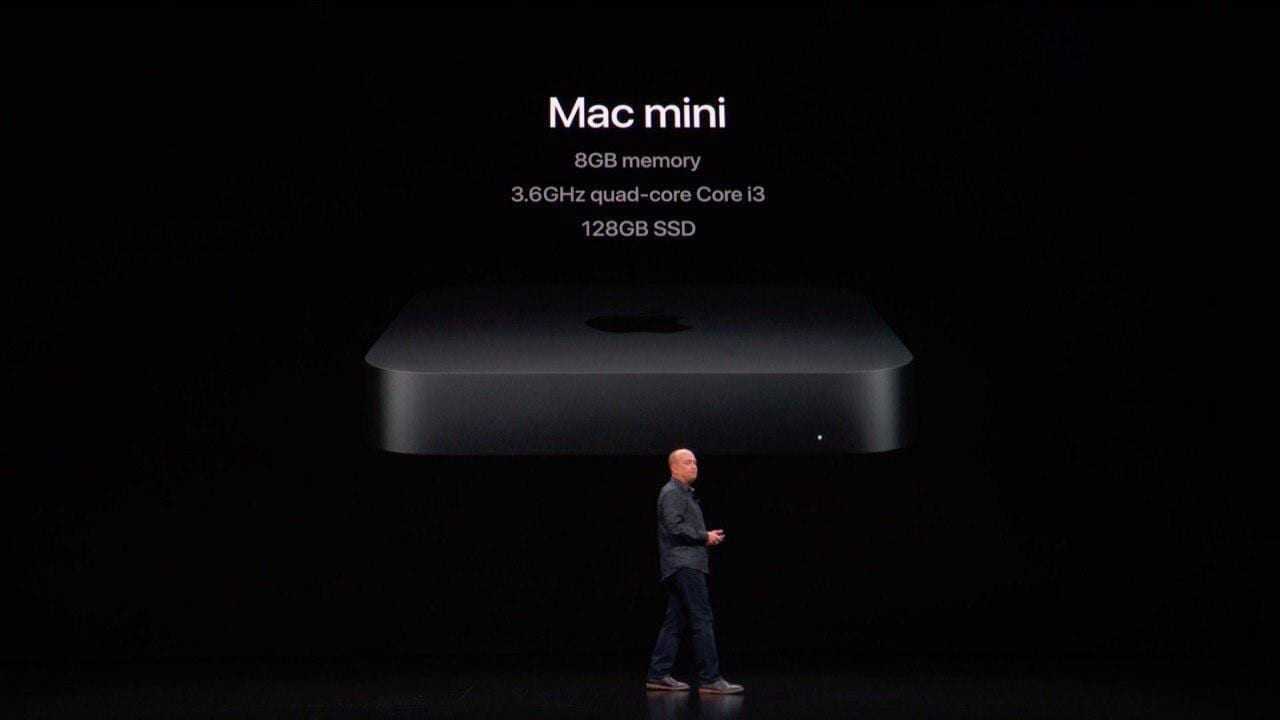 Apple Special Event: обновлённый Mac Mini 2018
