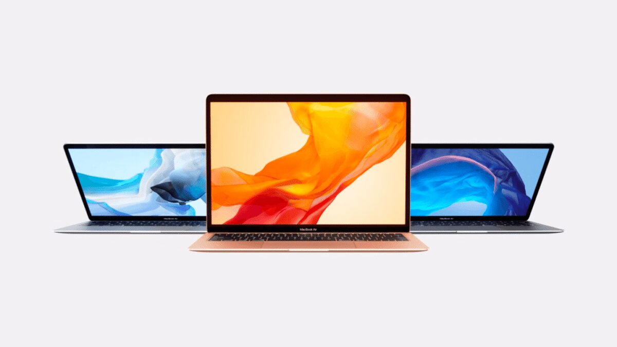 Три новых ноутбука MacBook Air с дисплеями Retina