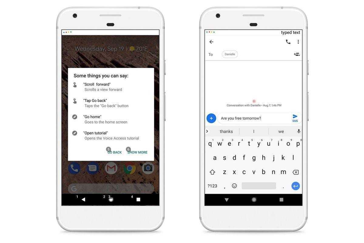 Google запустил приложение Voice Access (voice access.0)