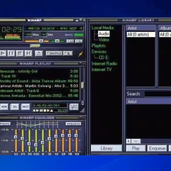 winamp media player 2018