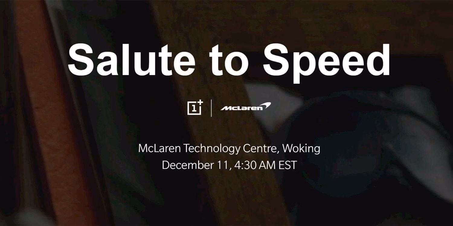 OnePlus представит McLaren 6T в декабре 1 oneplus 6t mclaren 6t
