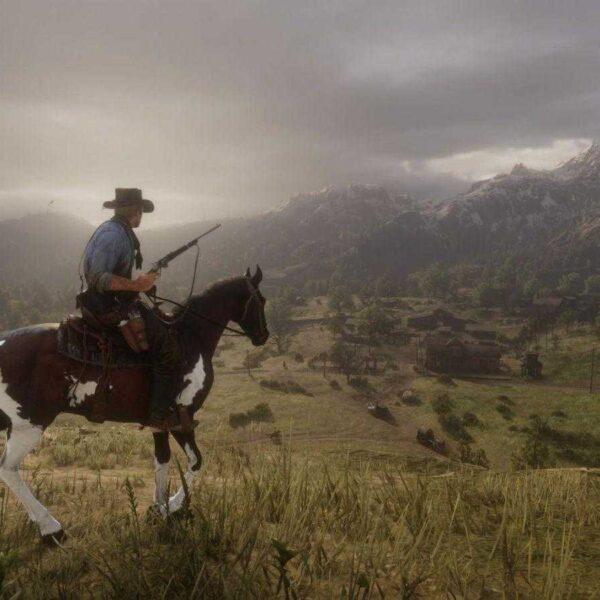В Red Dead Redemption 2 самовоспламеняются лошади (red dead redemption 2 screenshot 084 3840)