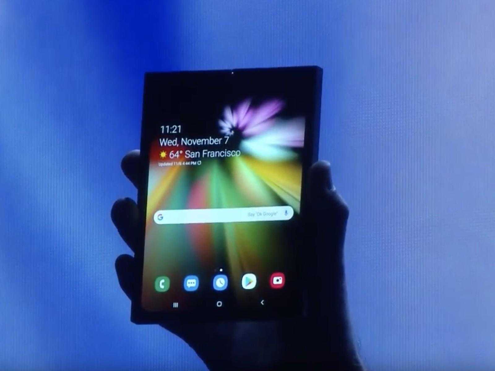 Слухи: Гибкий смартфон Samsung будет невероятно дорогим