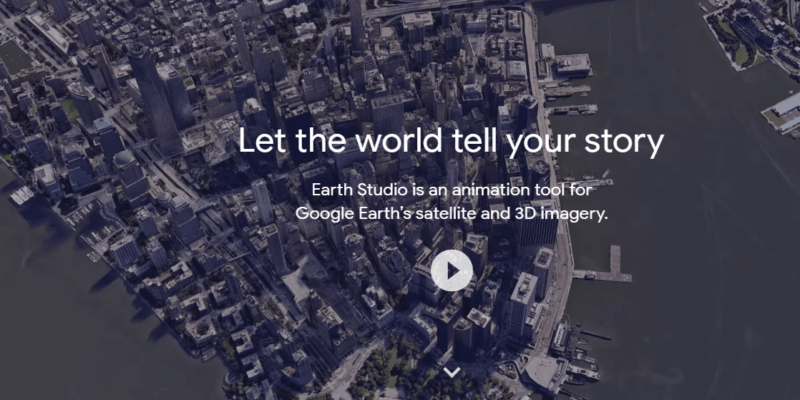 Google запустила сервис имитации аэросъемки Earth Studio (joxi screenshot 1544417437761)