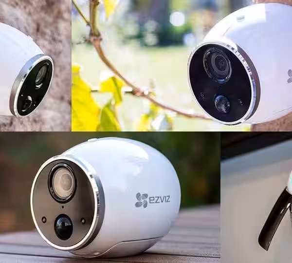 ts mini trooper camera and base station with a 720p wireless outdoor camera
