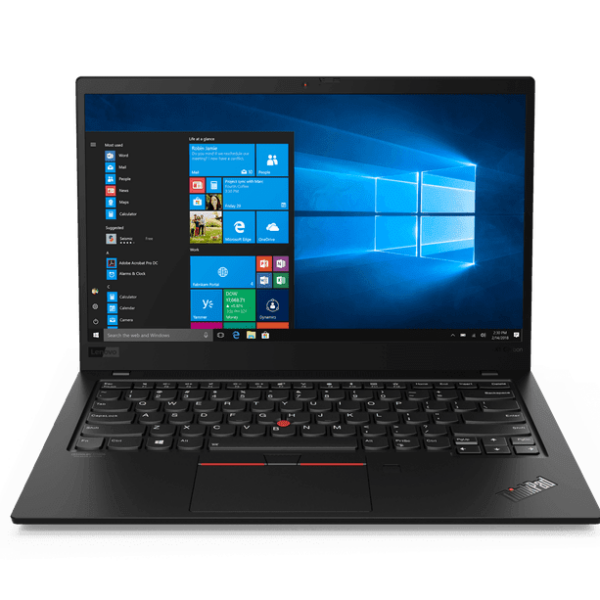 CES 2019. Lenovo обновила ноутбуки ThinkPad X1 Carbon (02 X1 Carbon Hero Front Facing JD.0)