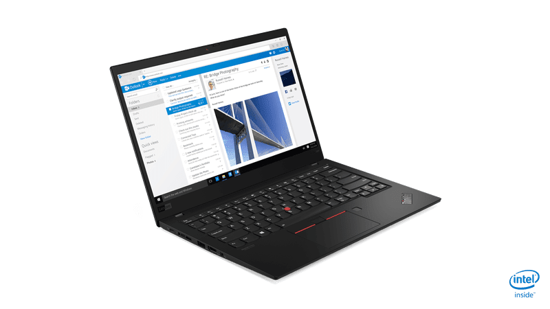 CES 2019. Lenovo обновила ноутбуки ThinkPad X1 Carbon (05 X1 Carbon Hero Front Facing Right)