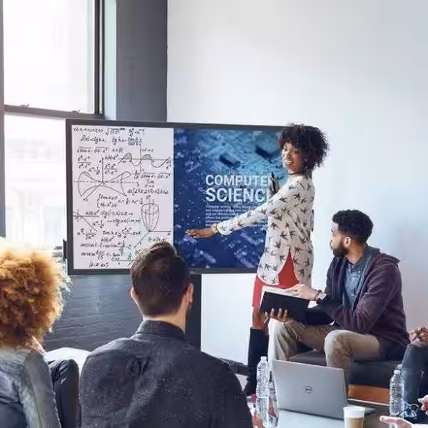 C7520QT Lifestyle shot Group Working Around the C7520QT Monitor.0